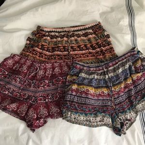 AEO Bundle of 3 Patterned Shorts